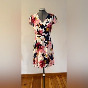 Old Navy Colorful Floral Mini Dress